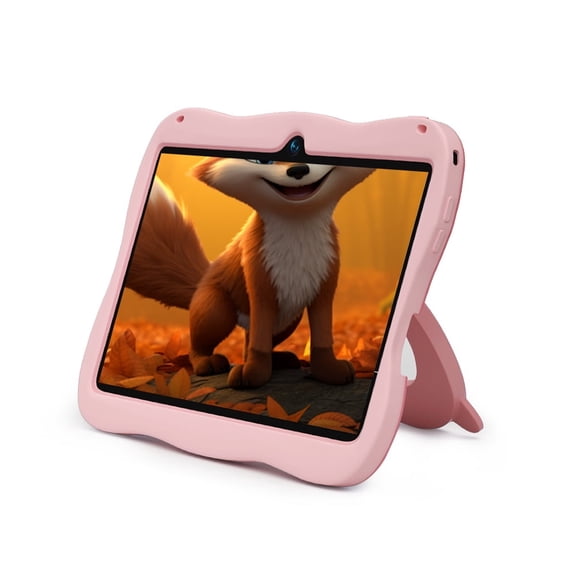 UODEGA Q80 7-inch Children's Educational Tablet, 4GB RAM, 128GB Storage, Educational Tablet for Children Ages 3 to 10, Pink