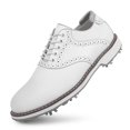 thumbnail image 1 of UOFEIY Professional Golf Shoes for Men Business Office Leather Dress Oxford Shoes, 1 of 9