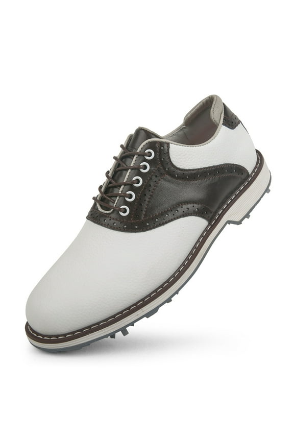 Professional Golf Shoes for Men Business Office Leather Dress Oxford Shoes