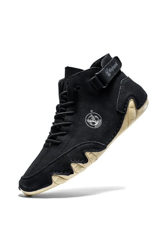 Women's Casual Leather Fashion Sneakers Ankle Chukka Boots Slip-on Dress Boot