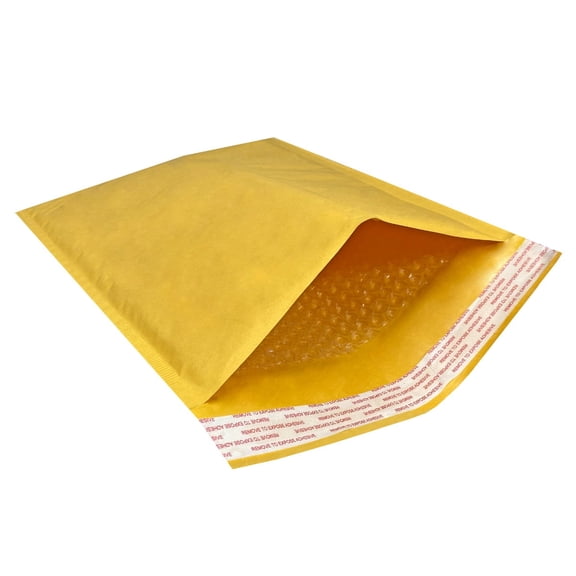 UOFFICE 1000 Kraft Bubble Mailers 9.5x14.5" #4 Self-Sealing Padded Bags