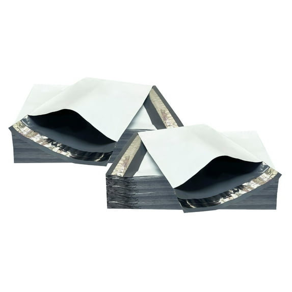 UOFFICE 1000 Poly Mailers Bags 7.5x10.5" - #1 Pouches Envelopes White Self-Sealing