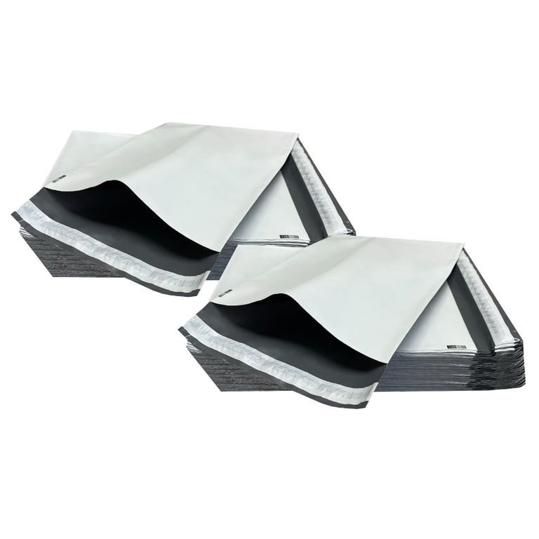25 Pack 9x12 Inch Self Seal Poly Mailers - 2.35 MIL Thick Shipping Envelopes, Water & Tamper Resistant