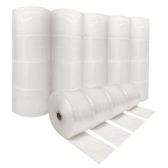 UOFFICE 12 Bubble Rolls 350' x 12" wide - Small Bubble 3/16" Wrap - 4200' in Total
