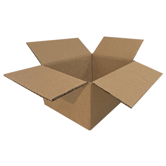 UOFFICE Single Wall Standard Shipping Boxes, 8 x 6 x 4 in, 25 Count, 1 Pack