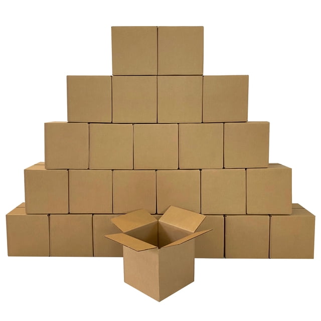 Free Shipping! UOFFICE 25 Corrugated Boxes 8 x 8 x 8