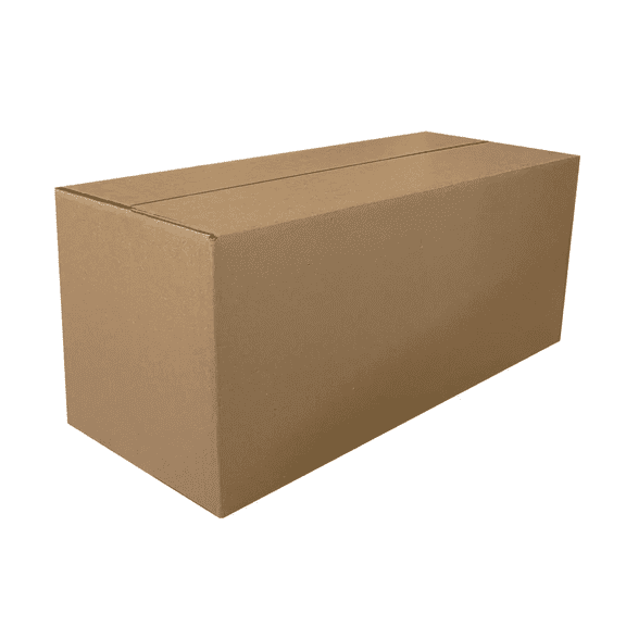 UOFFICE 25 Count, Long Corrugated Boxes 12 x 6 x 6" Cardboard Shipping Box, 1 Pack