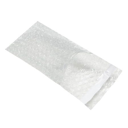 UOFFICE 50 Bubble Out Bags 4x7.5" Self Seal Pouches