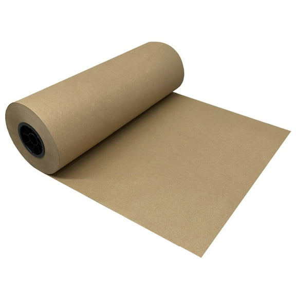 UOFFICE Brown Kraft Paper Roll 765'x24" 40lb Strength