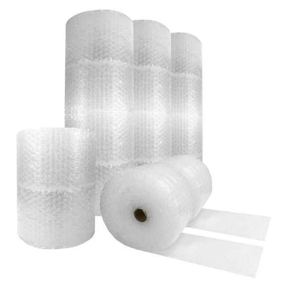 UOFFICE Bubble Cushioning Wrap Roll - 1600' x 12" Wide - Medium 5/16" Sized Bubbles