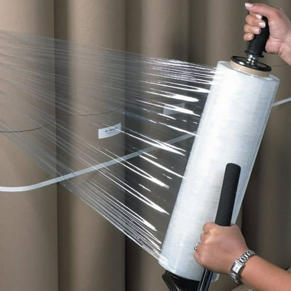 UOFFICE Cast Stretch Wrap - 18" x 1500' x 70G, 4 Rls/Cs Hand Wrap