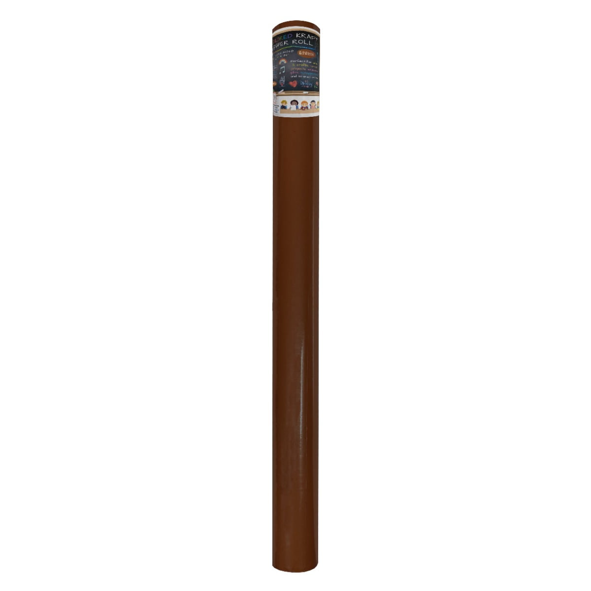 UOFFICE Colored Brown Kraft Paper Roll, 25.7 x 82'