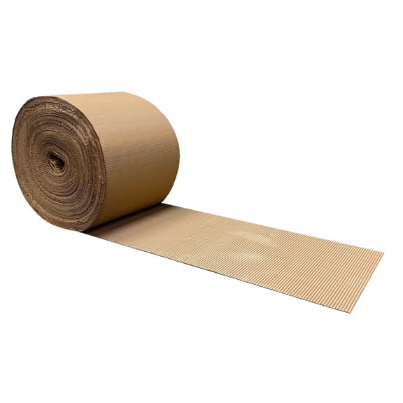 UOFFICE Corrugated Wrap Packaging Cushioning Material, 12" x 250'