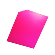 UOFFICE Fluorescent Poster Board Paper, 25.5" x 19", Pink