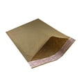 thumbnail image 1 of UOFFICE Dark Brown Shipping Mailers (100 Pack, #0 - 6" x 9"), 1 of 7