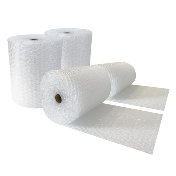 UOFFICE Roll of Bubble Cushioning Wrap - 24" Wide x 260 Ft - Large 1/2" Bubbles