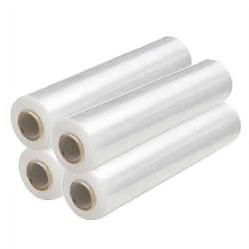 UOFFICE Stretch Wrap - 15" x 1500' x 80G, 4 Rls/Cs Hand Wrap Blown