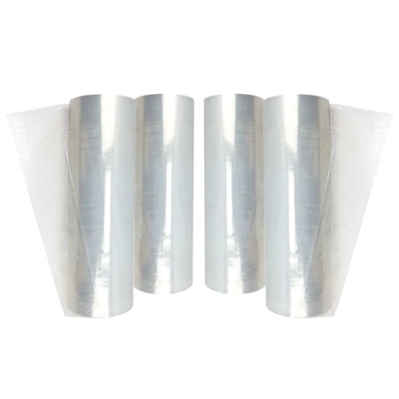UOFFICE Stretch Wrap - 18" x 1500' x 90G, 4 Rls/Cs
