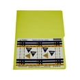 thumbnail image 1 of UOFFICE Yellow File Folder Letter Size 1/2 Cut Tab , 25 Count, 1 Pack, 1 of 9