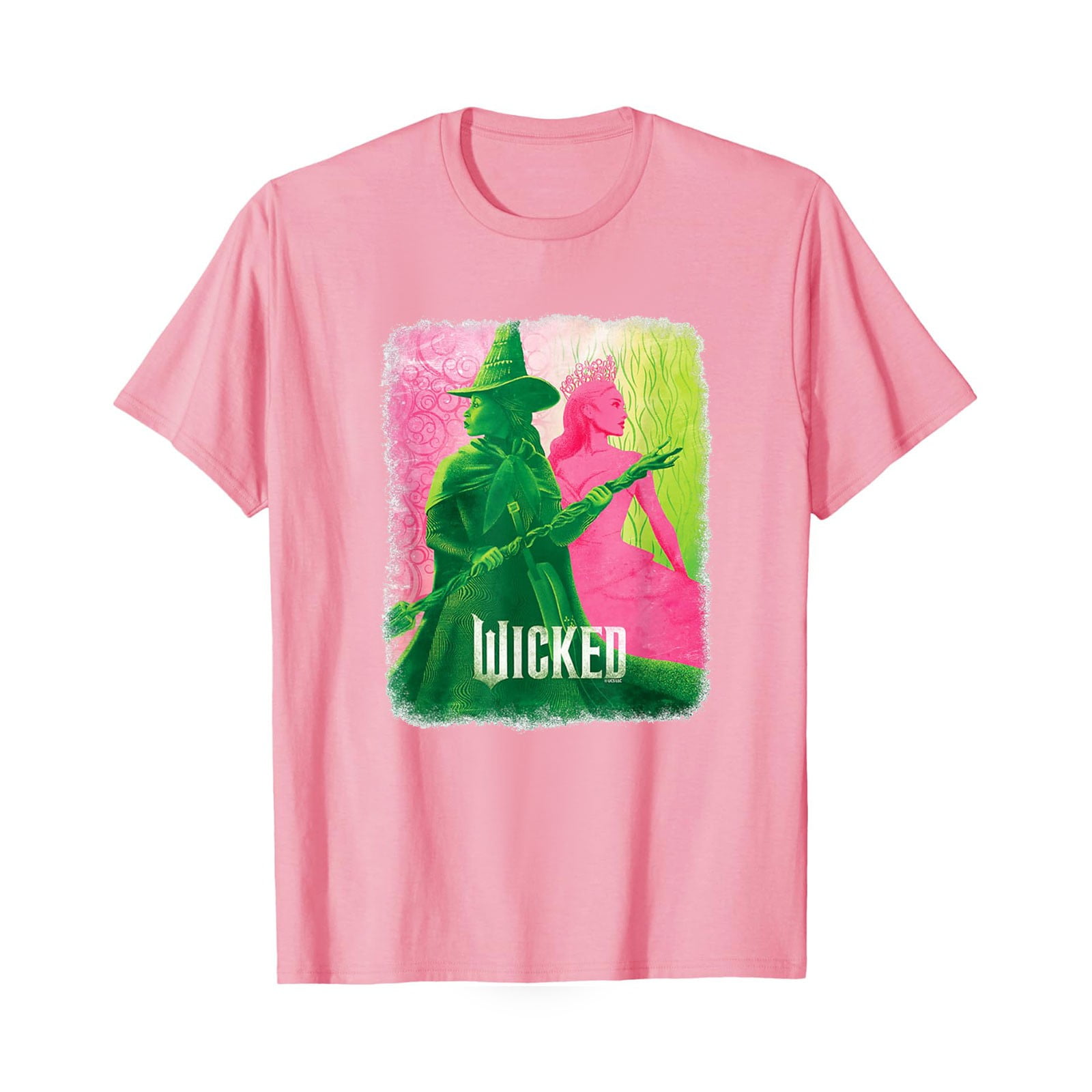 UOFOCO Wicked Patterned Short Sleeve Spring Tops for Women 2024