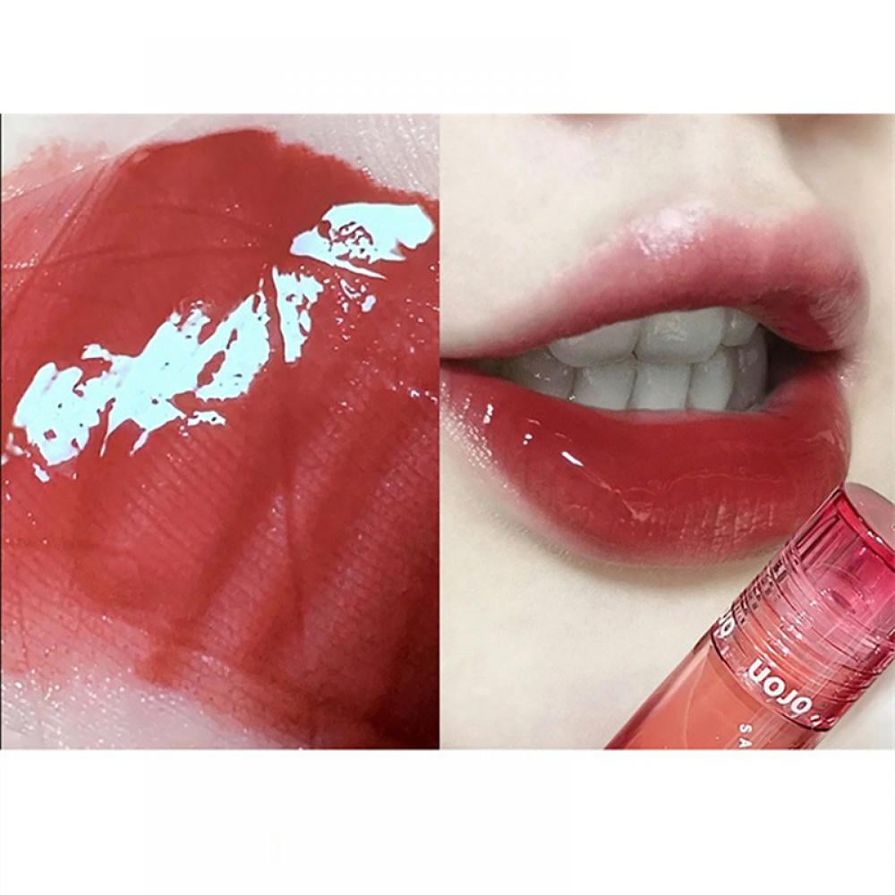 UOJO Bubble Water Light Mirror Lip Glaze Moisturizes Crossborder New