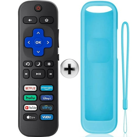 UORLEN Universal Remote Control for Roku TV, Hisense, TCL, Sharp, Insignia, Philips, Onn, JVC, RCA, Element TVs