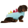 thumbnail image 1 of UOSIA Dachshund Dog Fleece Dinosaur Sleeveless Onesie, Cozy Turtleneck Costume Outfit for Mini Dachshund, 1 of 8