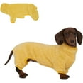 thumbnail image 1 of UOSIA Dachshund Dog Fleece Jumpsuit Turtleneck Sweater, Suitable for Dachshunds, Winter Dog Pajamas, 1 of 6