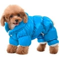 thumbnail image 1 of UOSIA Dog Coat, Waterproof Dog Jacket, Fullbody Dogs Winter Coat, Puppy Puffer Jacket, 1 of 7
