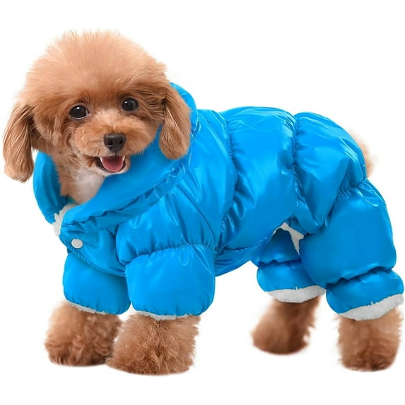 UOSIA Dog Coat, Waterproof Dog Jacket, Fullbody Dogs Winter Coat, Puppy Puffer Jacket