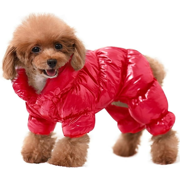 UOSIA Dog Coat, Waterproof Dog Jacket, Fullbody Dogs Winter Coat, Puppy Puffer Jacket