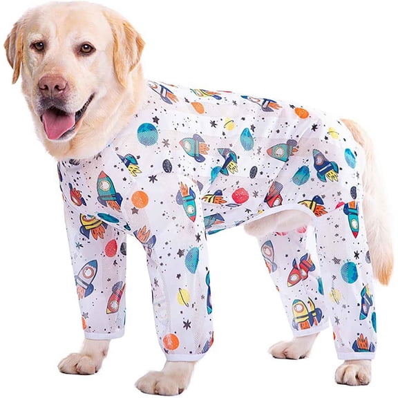 UOSIA Dog Jumpsuit Large Dog Pajama Summer Cool Puppy T-Shirts,36,02