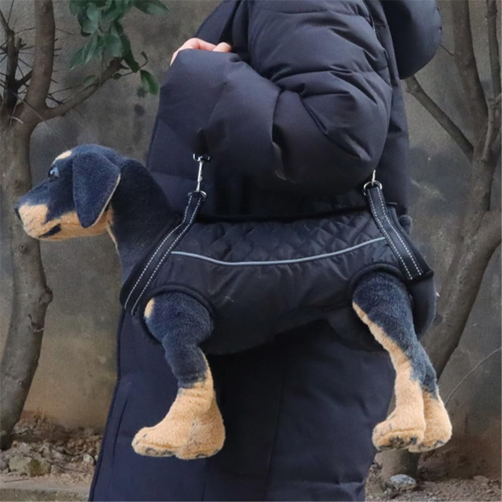 UOSIA Dog Lift Harness,Dog Lift Sling,Full Body Dog Lifter Vest Harness Can be Pulled