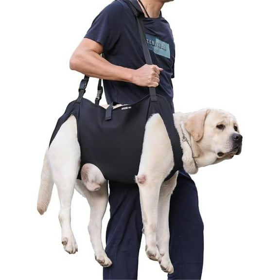 UOSIA Dog Lift Harness,Full Body Dog Sling Carrier with Handle,Pet Dog Leg Support Sling