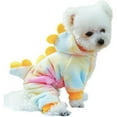 thumbnail image 1 of UOSIA Dog Tiger Halloween Costume Warms Hooded Coat Pet Winter Clothes, 1 of 6