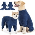 thumbnail image 1 of UOSIA Dog Winter Coat Soft Pullover Pajamas Warm Dog Cold Weather Coats Fleece Dog Coat, 1 of 7