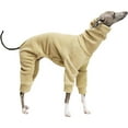 thumbnail image 1 of UOSIA Greyhound Clothes Whippet Winter Coat Turtleneck Warm Pet Pullover Jumpsuit Soft Puppy Pajamas Pjs, 1 of 6