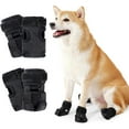 thumbnail image 1 of UOSIA Non-Slip Dog Shoes Indoor Pet Socks to Prevent Licking Paws, Doggie Paw Protector Paw Covers,Large,Black, 1 of 6