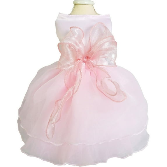 UOSIA Pet Dog Dress Girl Green Puppy Chihuahua Yorkie Tutu Skirt,XS,Pink