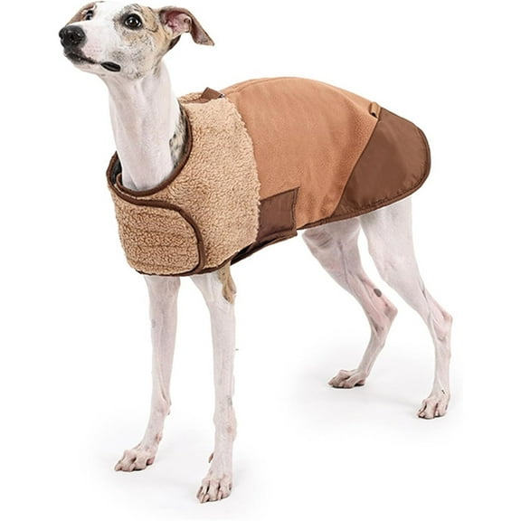 UOSIA Winter Dog Coat for Whippet Italian Greyhound Clothes Cold Weather Dog Coats