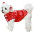 thumbnail image 1 of UOSIA Winter Warm Dog Jacket for Small Medium Dogs Cat Cold Weather Coats, 1 of 7