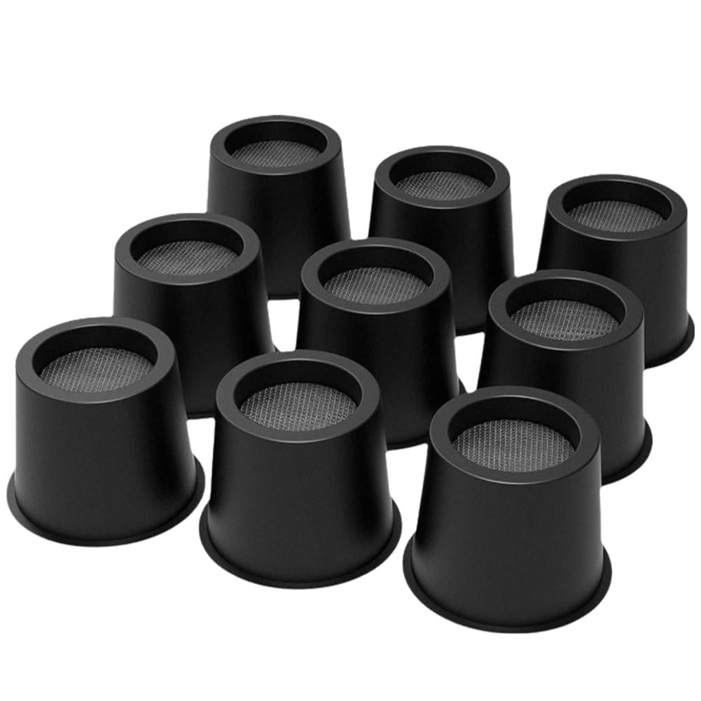 UOYOT Bed Risers 4 Inch Heavy Duty, round Furniture Risers for Bed Desk ...