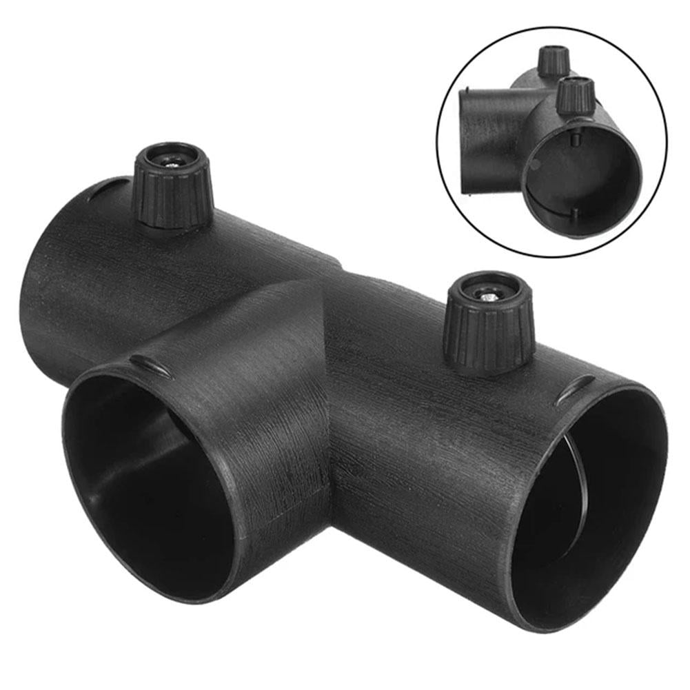 UOYOTT 1PC Outlet Connector Straight Through Plastic Pipe P9S4