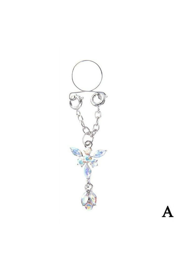 1Pc Sexy Non Pierced Clip On Fake Nipple Body Sale Jewelry