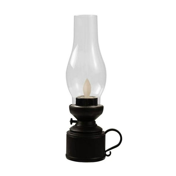 UOYOTT 1x Retro Flameless Table Lamp LED Kerosene Lamp Bedside Tables Oil Lamp Hot I3A3