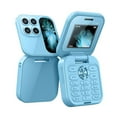 UOYOTT 2024 New Mini Flip Mobile Phone 2 SIM Card Small Display