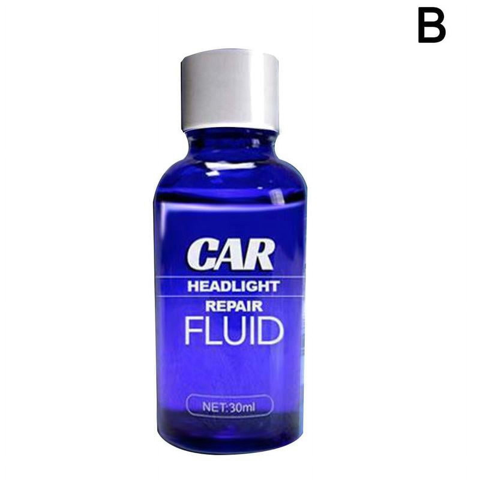 UOYOTT Car Headlight Restoration Set Fluid RepairKit Plastic 30ML Light Polish V5M9