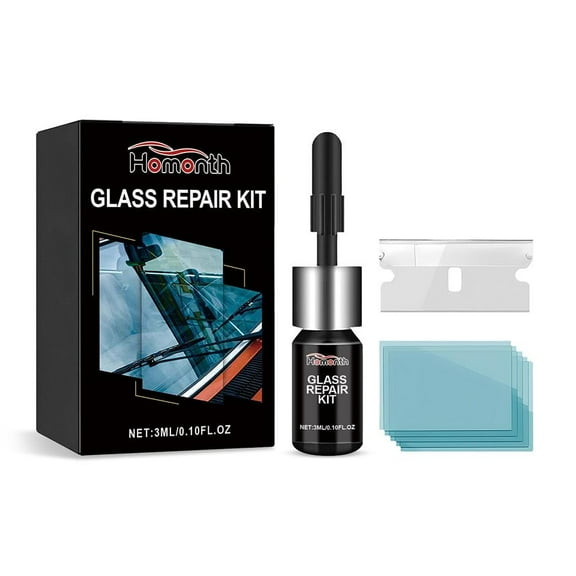UOYOTT Cars Window Cracks Gone Glass Repair Kit DIY Car Windshield Kit Repair U1Y7
