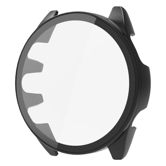 For Garmin Forerunner 165 PC Full Coverage Tempered Glass Case Screen Protector_ E9B4