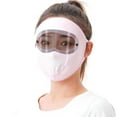 thumbnail image 1 of UOYOTT Full Face Sun Protection Mask with Detachable Sunglasses Breathable Ice Silk for Outdoor Activities, 1 of 8